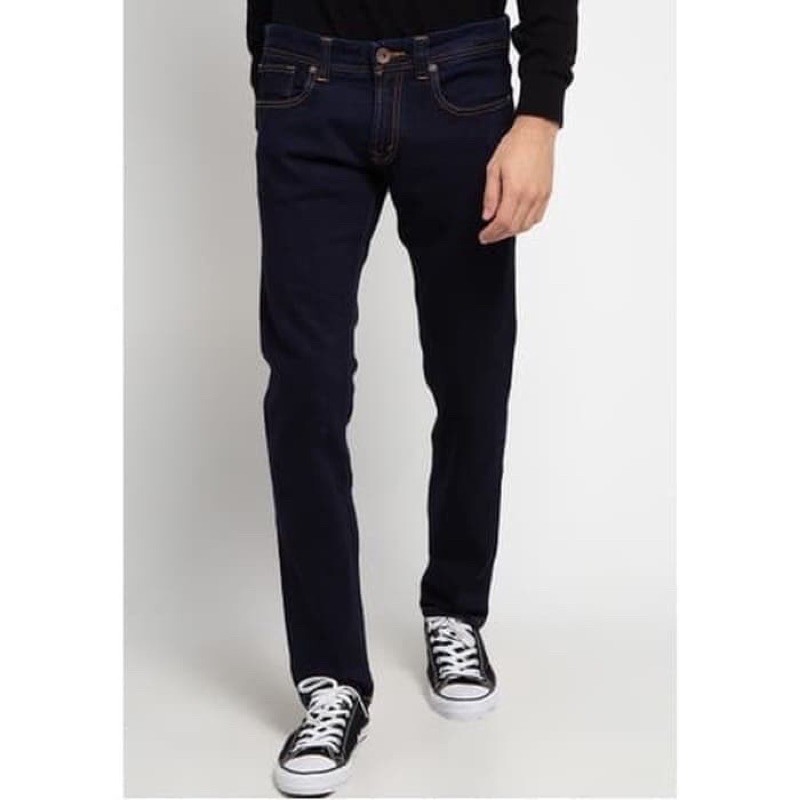 Celana Lois Jeans Original SVS008A Selvedge Slimfit stretch