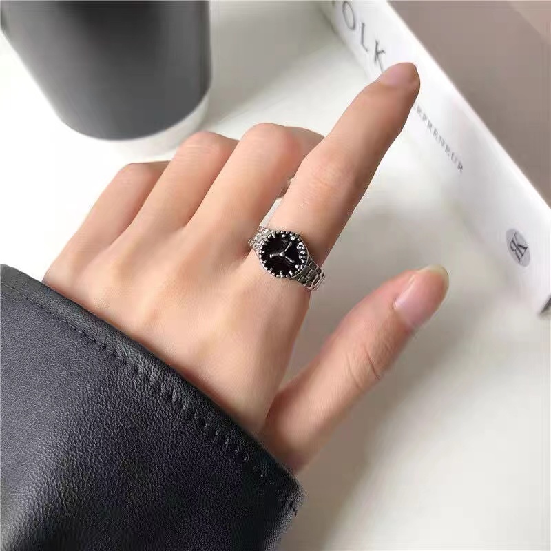 Cincin Desain Jam Tangan Gaya Jepang Korea Untuk Wanita