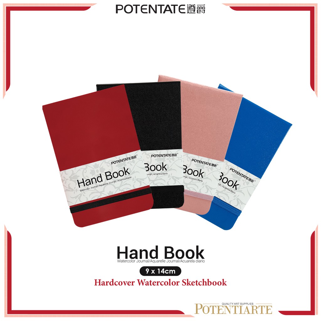 

Buku Sketsa Potentate Handbook 9x14cm Hardcover Watercolor Sketchbook
