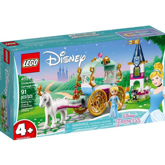 cinderella's carriage ride lego