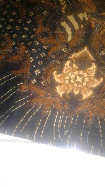 Kemeja Batik Pria Cowok Laki Big Size Jumbo  Fit Xxl Ld 120 Cm Lengan Panjang Hem Kondangan Kerja