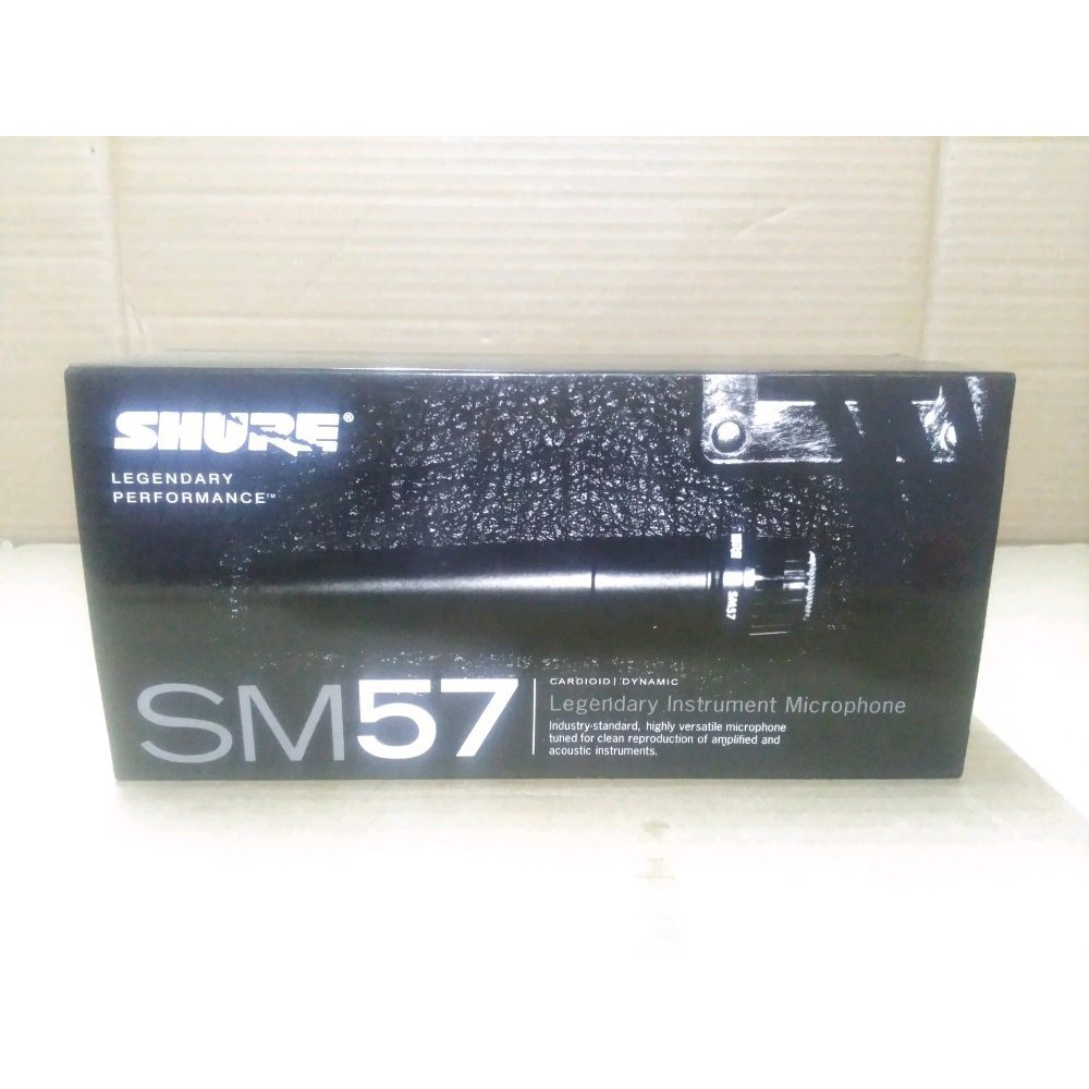 MIC KABEL SHURE SM57 LEGENDARY PEFORMANCE MICROPHONE