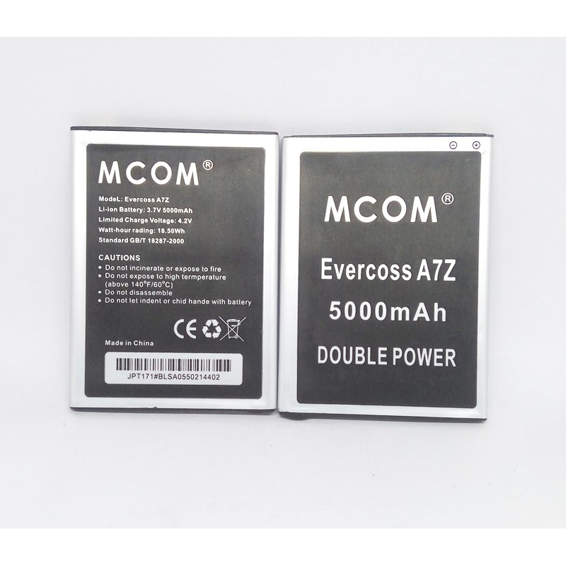 Battery Batre Baterai Double Power Mcom Cross Evercoss A7Z