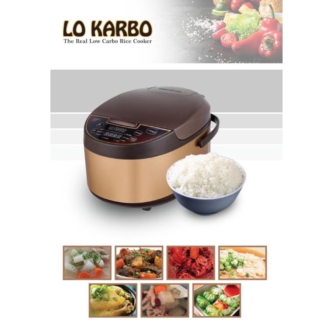 Lo Karbo Rice Cooker LKRC Original