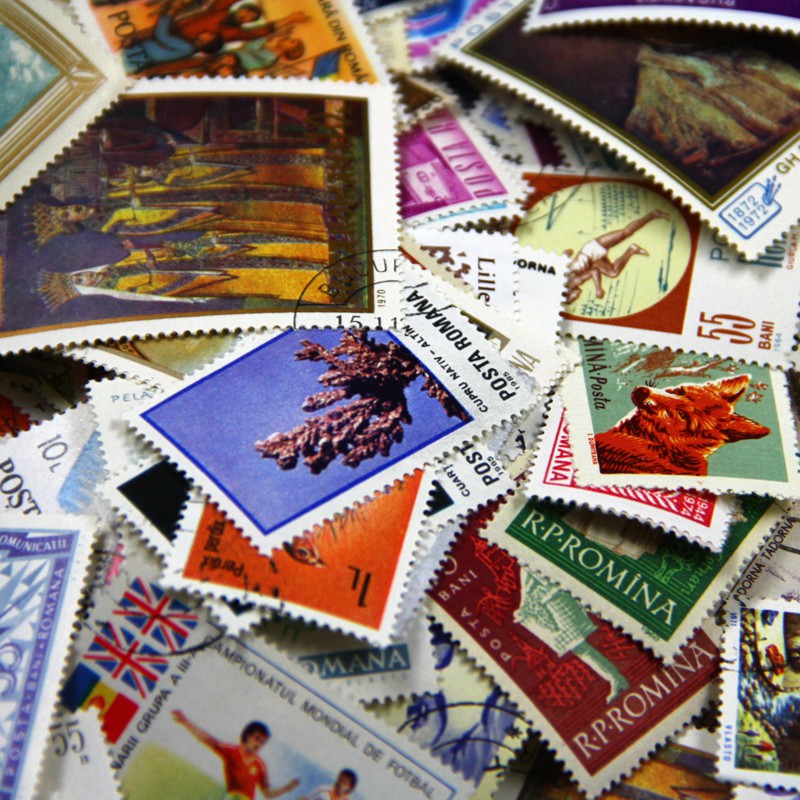 

IMPORT 100 PCS/Lot No Repeat Romania Postage Stamps Collections From Romania With Post Marks Stamp