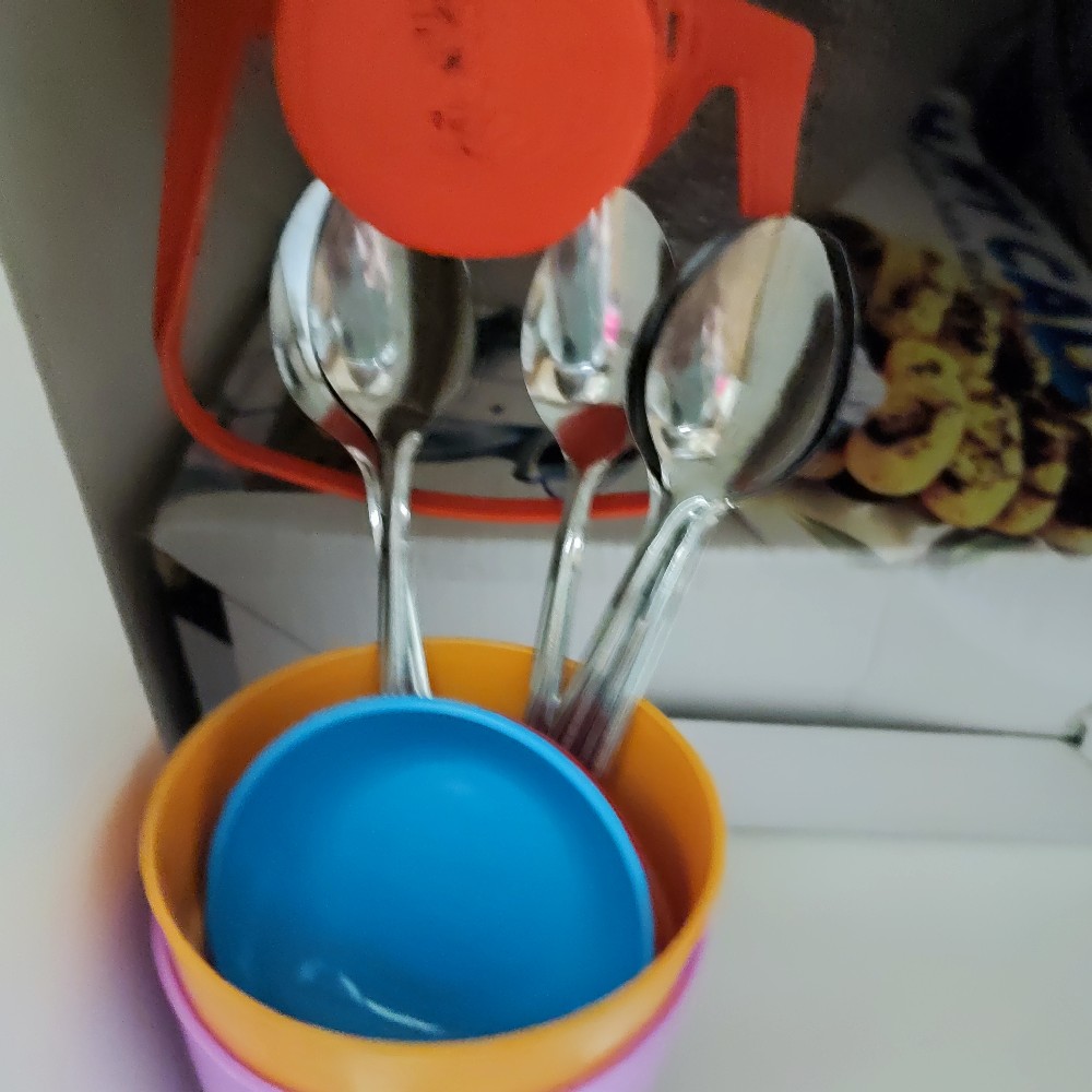 Sendok Kecil Stainless Steel Isi 6pcs