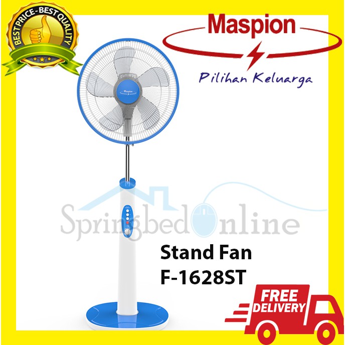 Kipas Angin Maspion Stand Fan F-1628 ST