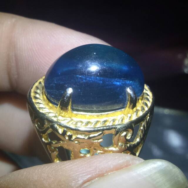 Blue obsidian