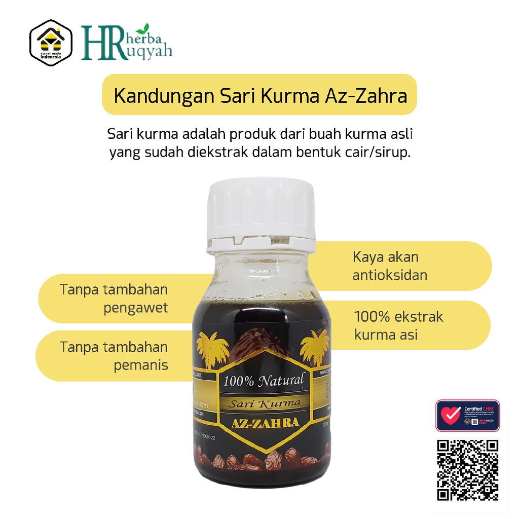 Sari Kurma Obat Nafsu Makan Dewasa Suplemen Berat Badan Sarikurma Obat Penambah Berat Badan Resmi Murah | Obat Nafsu Makan Anak | Sari Kurma Az – Zahra Isi 330 Gram Murah Lebay