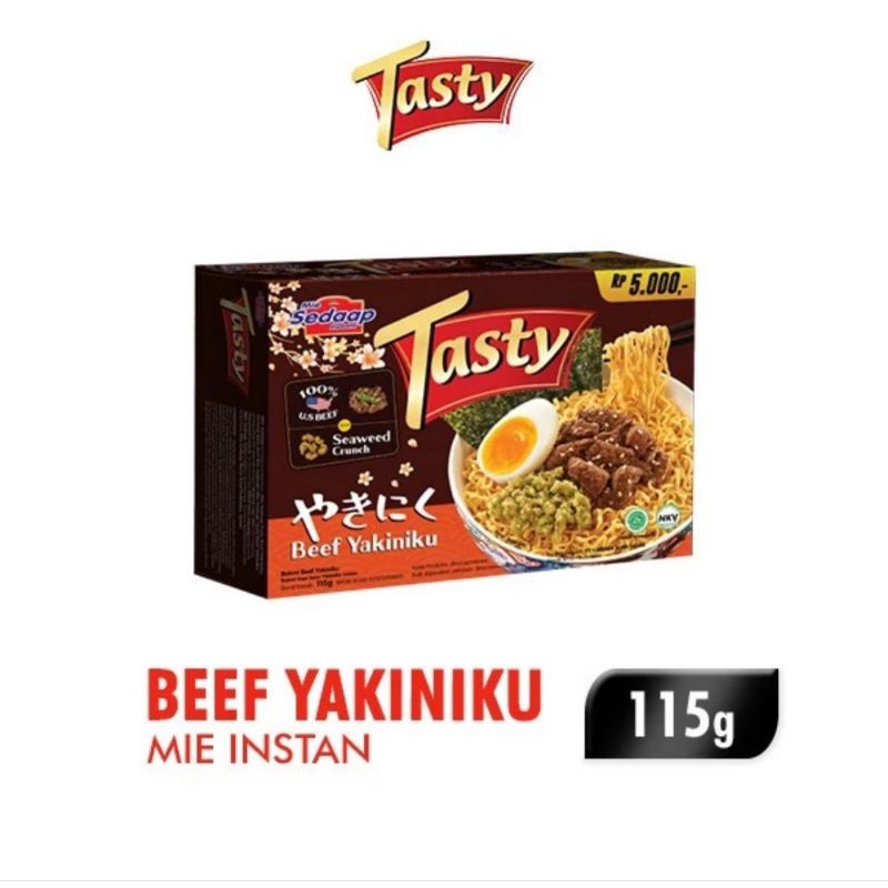 

Mie Sedaap Tasty Beef Yakiniku 115 gr