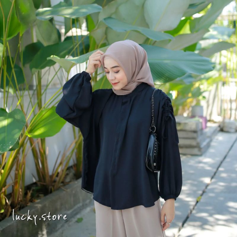 LINSY BLOUSE CRINKLE