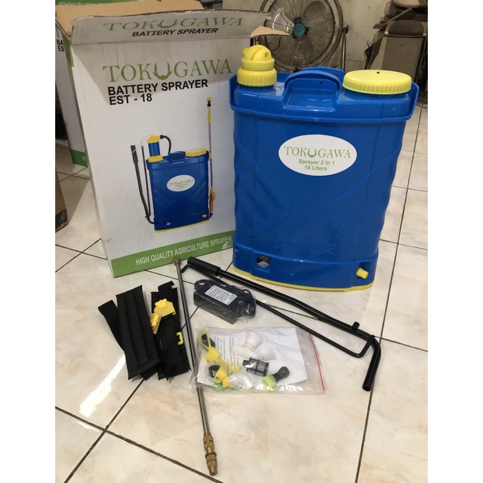 Alat Semprot Desinfektan & sprayer hama 2in1 Elektrik & Manual 18L