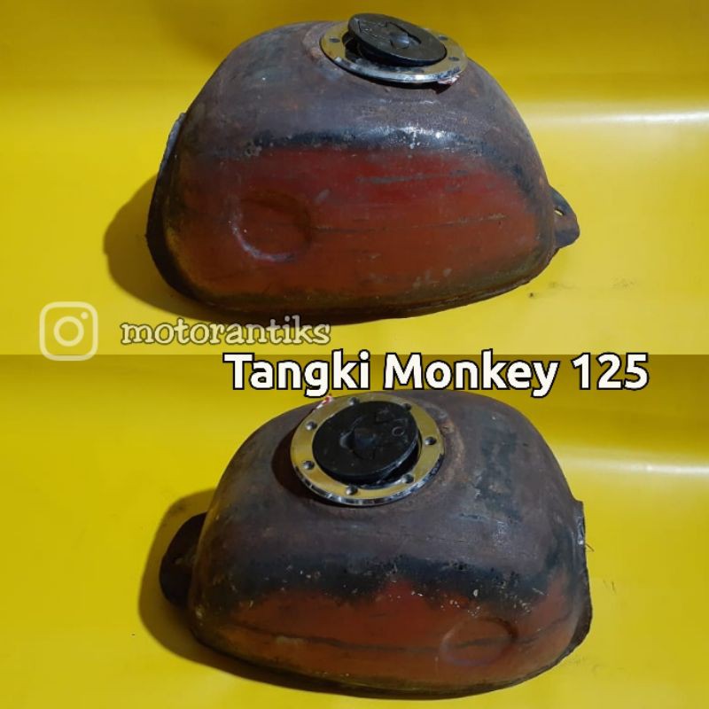 TANGKI MONKEY 125 BAHAN GALVANIS TUTUP TANGKI NINJA
