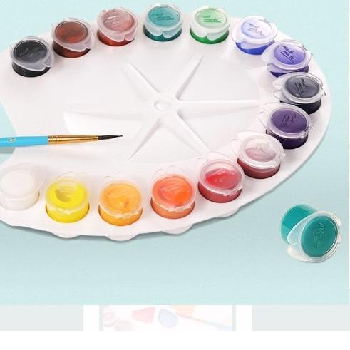 

FRESHH KKV-Montmartre·MPPS0002 Mini Gouache Paint Set·9 Piece/17 Piece Set /painint/art/ DIY/gouache paint/children's paint$