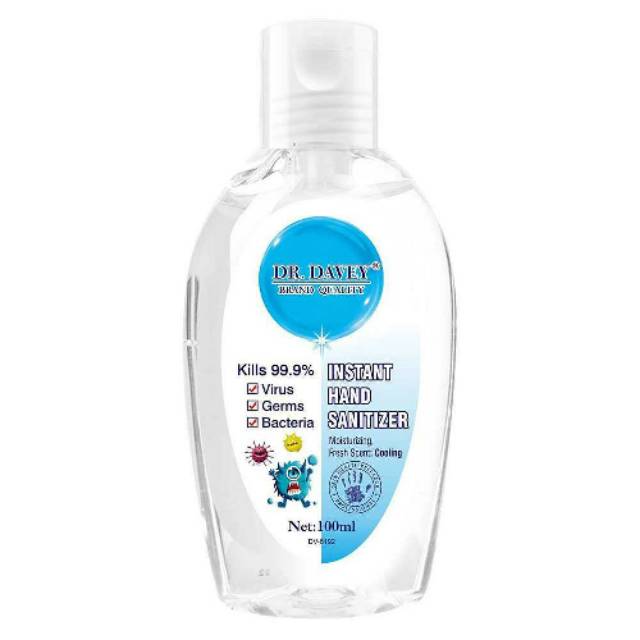 Instant Hand Sanitizer Antiseptic Gel Moisturizing 100ml