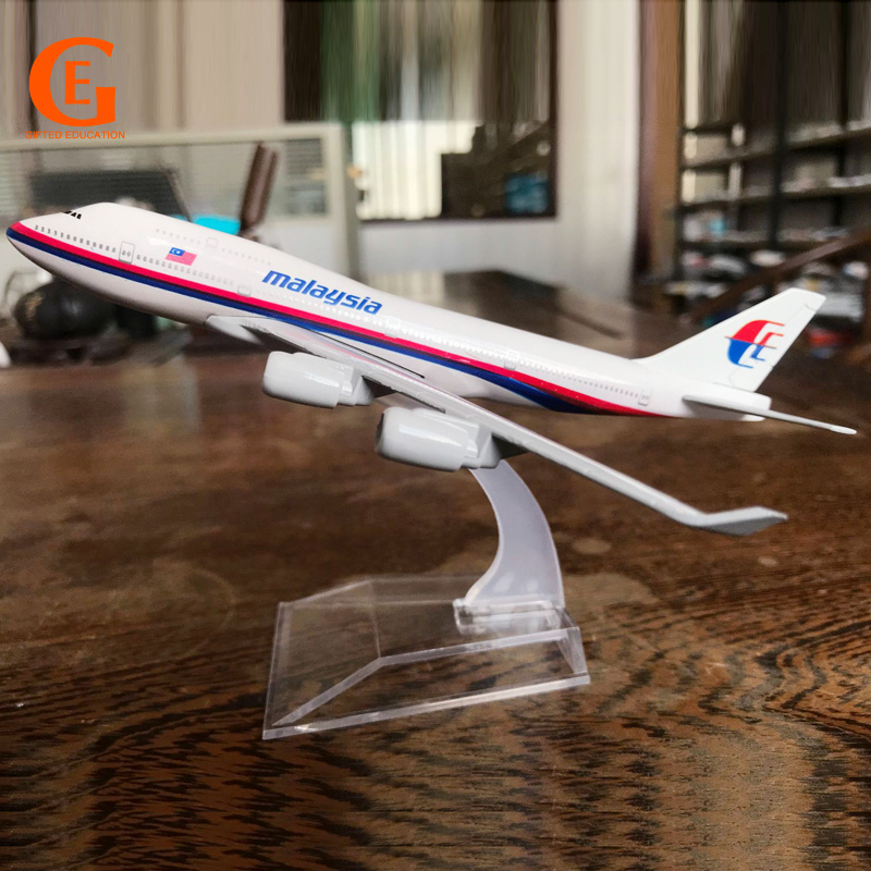 Malaysia Airlines Boeing 747model Pesawat Diecast B747 Plane Alloy Metal Pesawat Hadiah