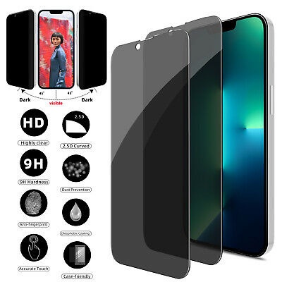 Tempered Glass ANTI SPY iPhone 13 Mini Pro Max 2021 Anti Gores Kaca PRIVACY Anti Intip