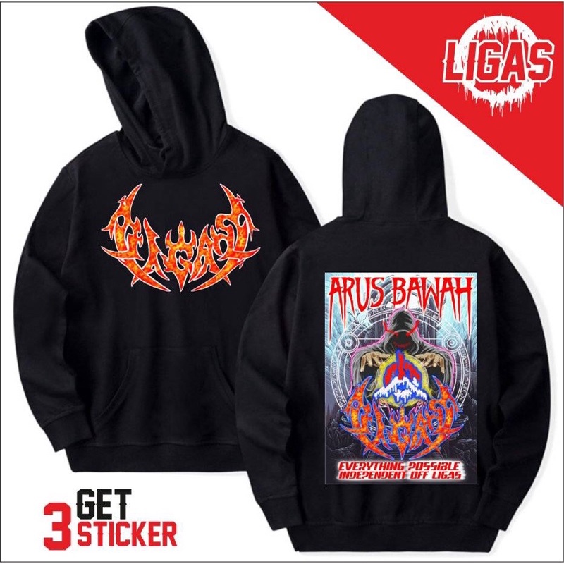 HOODIE LIGAS ARUS BAWAH JAKET (COD)