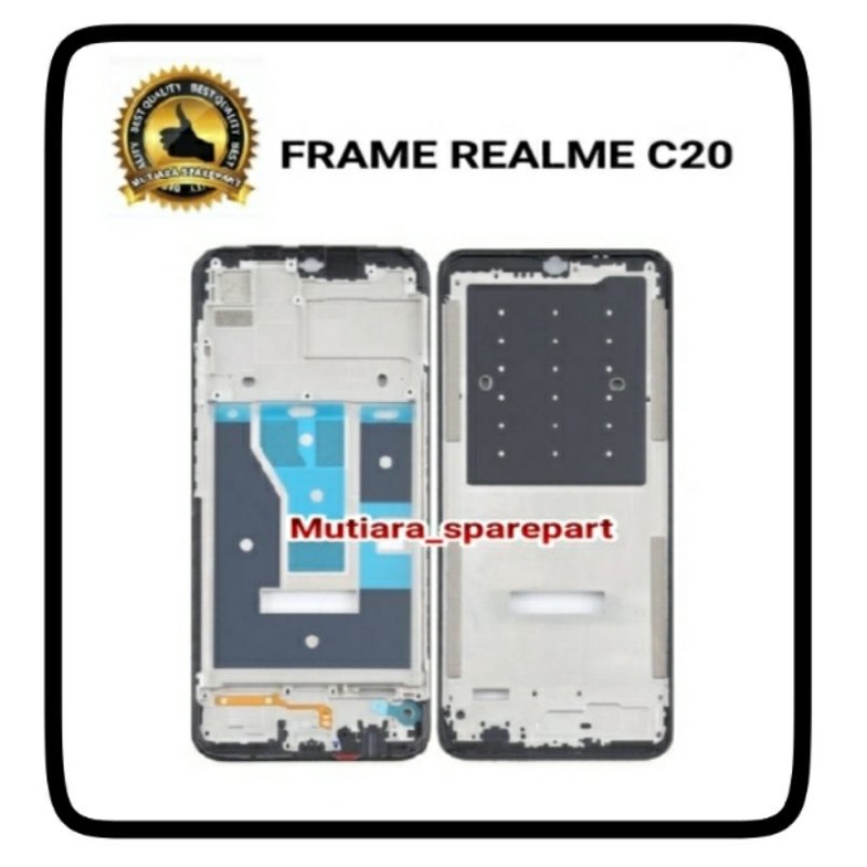 FRAME LCD / TULANG LCD / TATAKAN LCD REALME C20