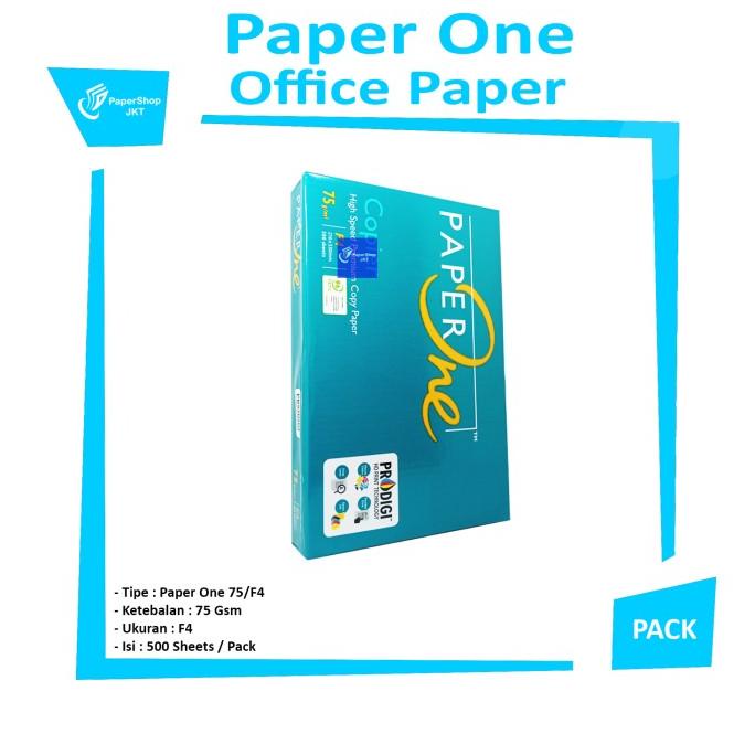 

PAPER ONE F4 - 75Gr - RIM Star Seller Termurah