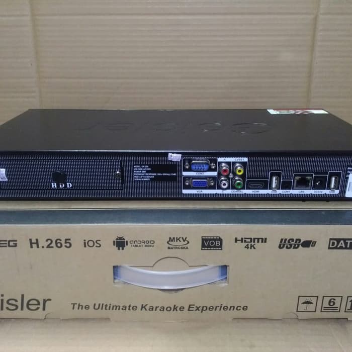 DVD PLAYER KARAOKE SYSTEM GEISLER OK 200  30RIBU LAGU