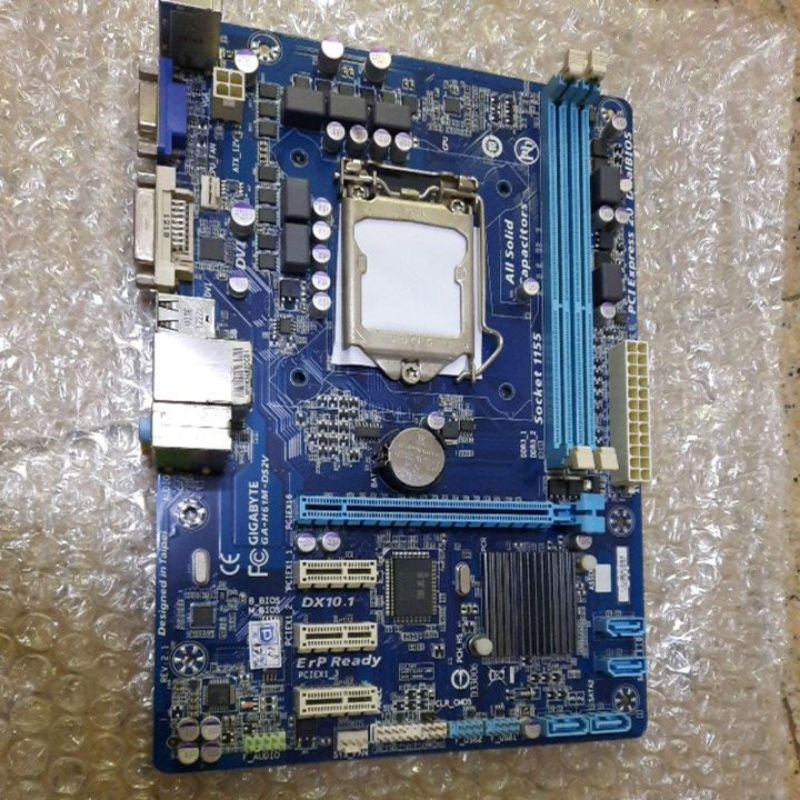 Mainboard H61 DDR3 Asus Gigabyte Lga 1155 Support Prosesor gen 2 / gen 3 ivy