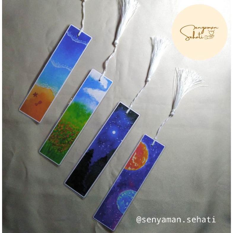 

Bookmark by Senyaman Sehati / Pembatas Buku Aesthetic
