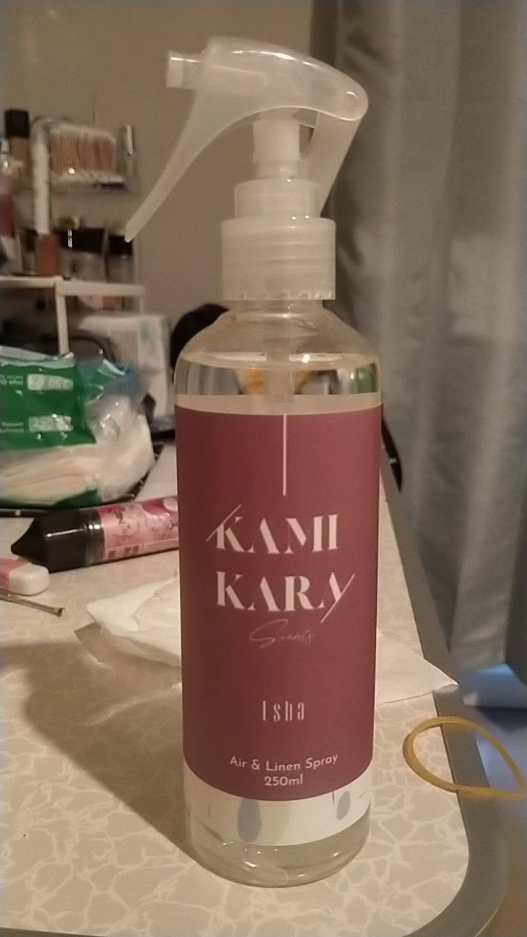 Kamikara Air & Linen Spray (pengharum Ruangan Dan Kain) Anti Bakterial 250 Ml - Bundle Set New