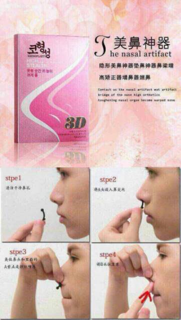 PEMANCUNG HIDUNG INSTAN THE NOSE STEALTH SUPER NOSE SECRET 3D