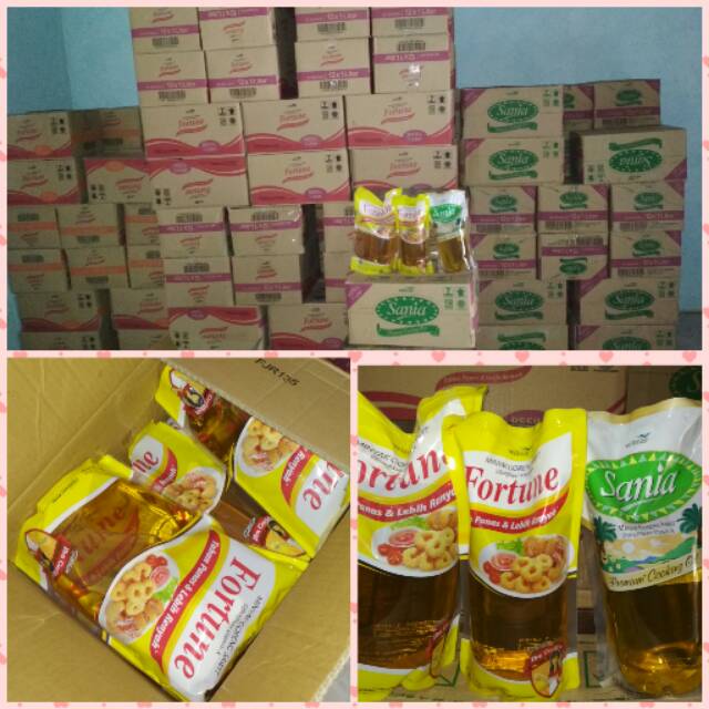 

Minyak goreng fortune & sania