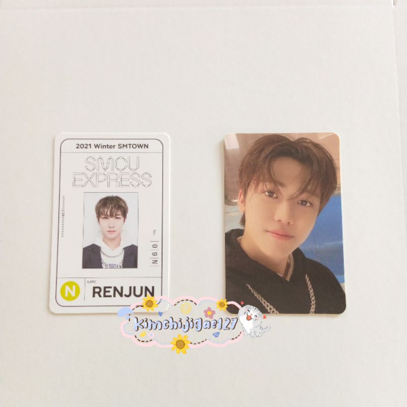 Jual Photocard Official Nct Dream Jaemin Renjun Smcu Shopee Indonesia