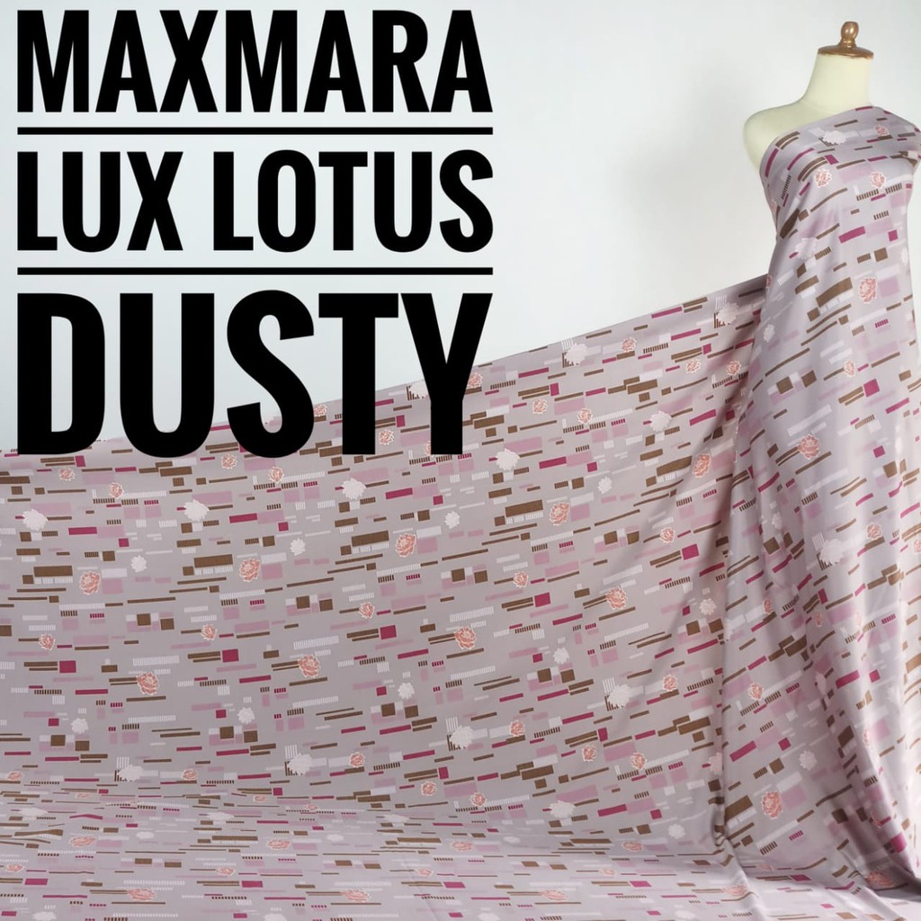 Kain Meteran Maxmara Lux Lotus Dusty (0.5M)