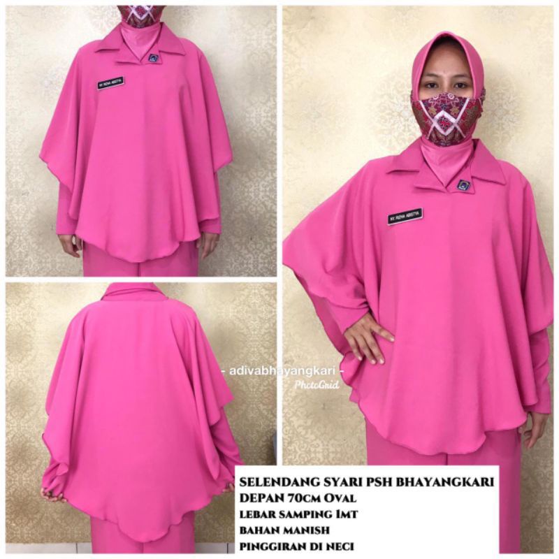 selendang syari bhayangkari