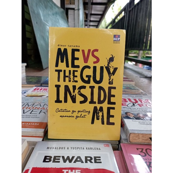 OBRAL BUKU BACAAN MOTIVASI / INSPIRASI / BISNIS / INOVASI / CERITA GILA PENGUSAHA MUDA INDONESIA / PERUBAHAN BESAR / PENGEMBANGAN DIRI / MURAH ORIGINAL-ME VS THE GUY