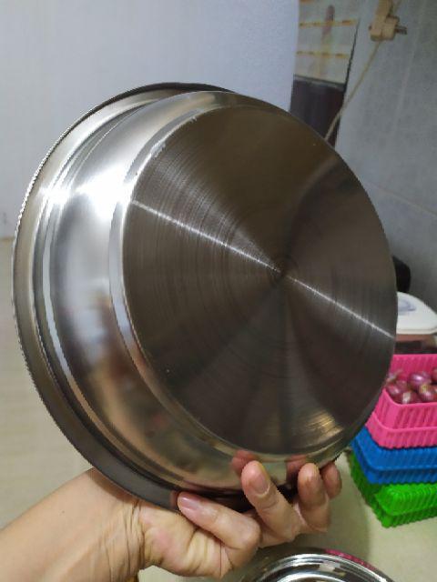 Calypso Kitchen Plate Stainless Piring Makan 1 Set 24 26 28cm / Piring Dapur Kualitas Stainless 304