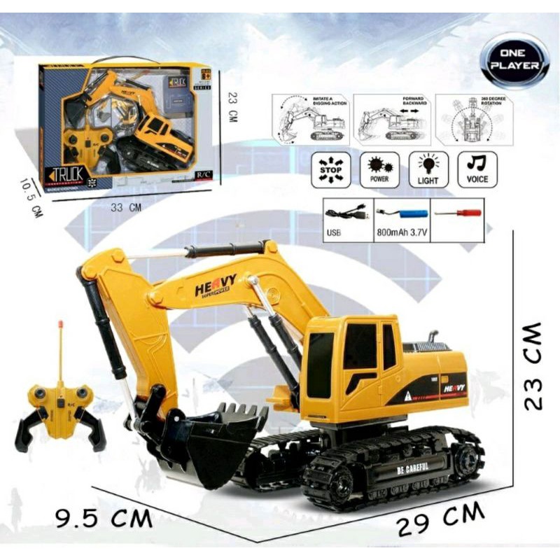 Mainan RC.EXCAVATOR