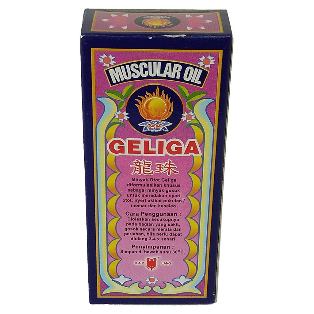 MINYAK OTOT GELIGA 60 ML  30ML Minyak Gosok Nyeri Otot Pegal Linu