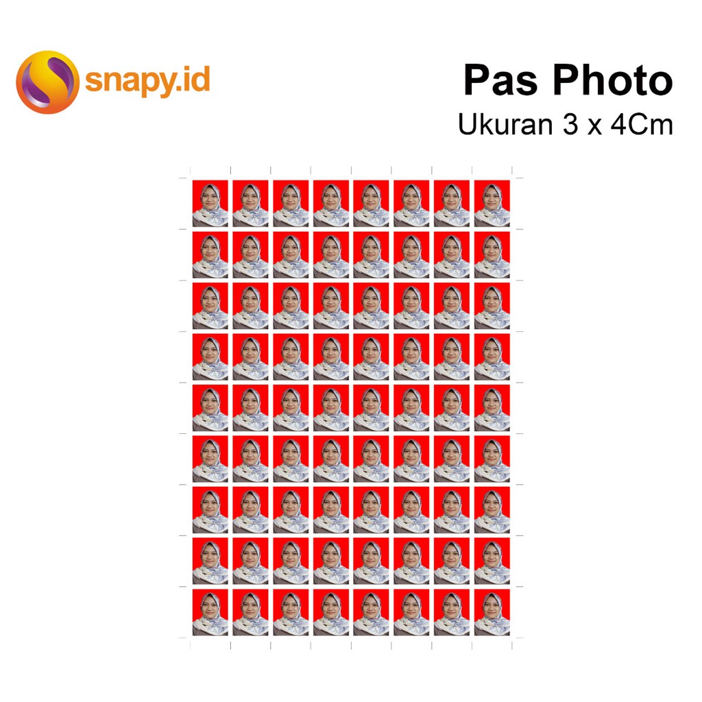 Snapy - Cuci Cetak Pas Photo Foto 2 X 3 | 3 X 4 | 4 X 6