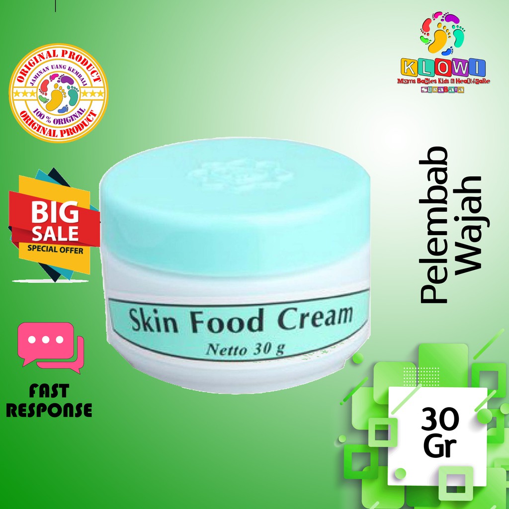 VIVA SKIN FOOD CREAM 30GR / HAND &amp; BODY LOTION / BODY CREAM / PERAWATAN KULIT / SKIN CARE