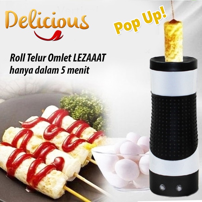 Egg Master - Magic Egg Roll / Alat Pembuat Telur Gulung Praktis Siap Saji