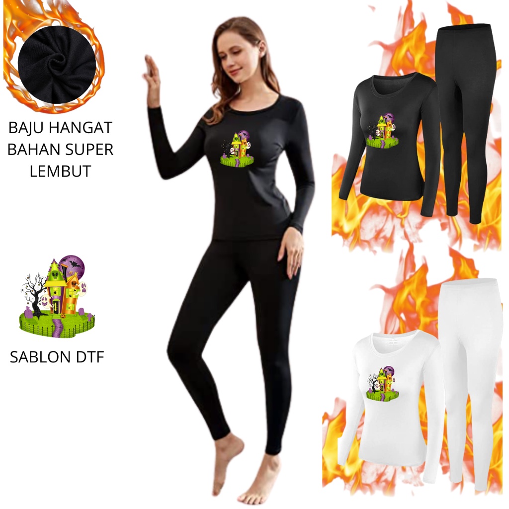 Choice Ali - Baju Atas Bawah Wanita Kekinian - Atasan Santai Wanita Ala Korea Ghost House