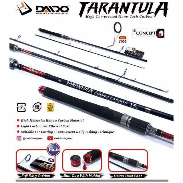 DAIDO TARANTULA DAIDO SUPERSONIC DAN DAIDO ATHENA SUDAH TERMASUK PACKING PARALON DAN BUBBLE