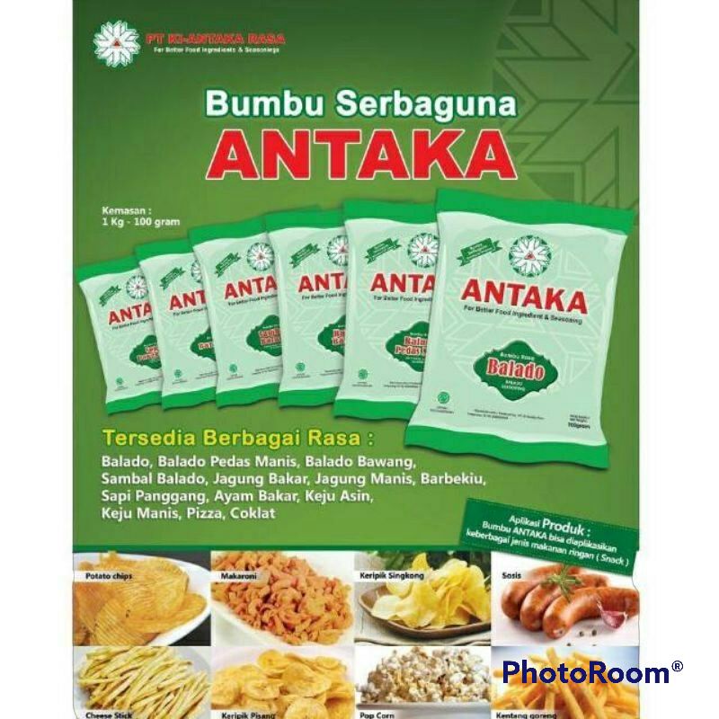 ANTAKA BUMBU TABUR 100GRAM / ANTAKA BALADO / ANTAKA JAGUNG MANIS / ANTAKA BUMBU KERING / ANTAKA BUMB