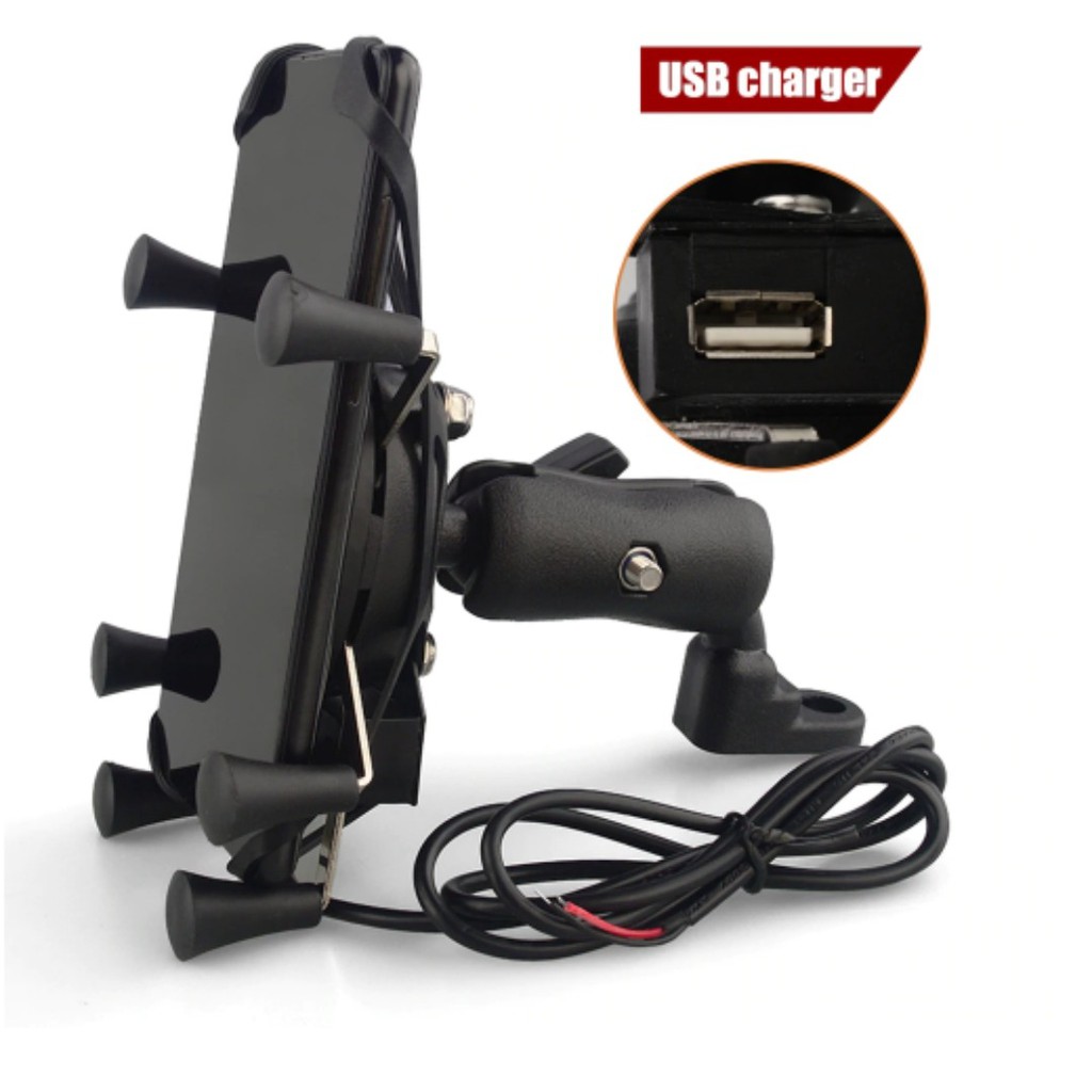 HOLDER MOTOR CLIP CHARGER 2A (WAMES)