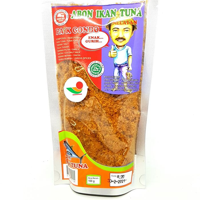 

PAK GONDO ABON IKAN TUNA 100gr | MAKANAN SARAPAN LAUK SIAP MAKAN CRISPY KRISPI