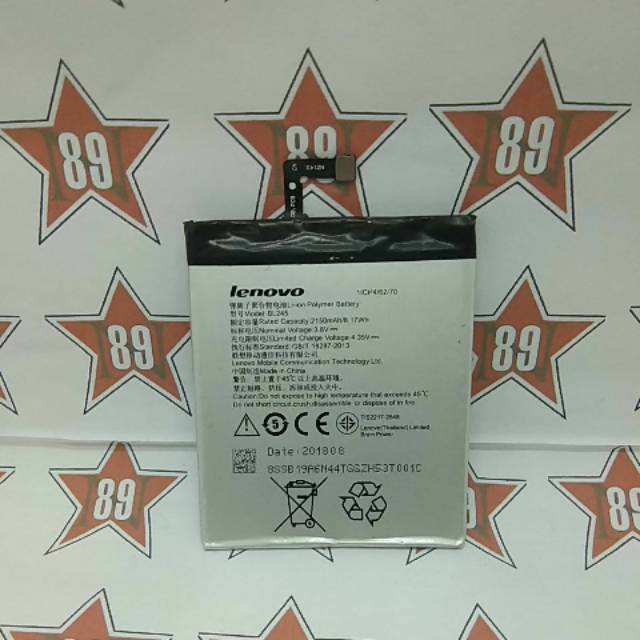 Battery batre Lenovo BL - 245 soket
