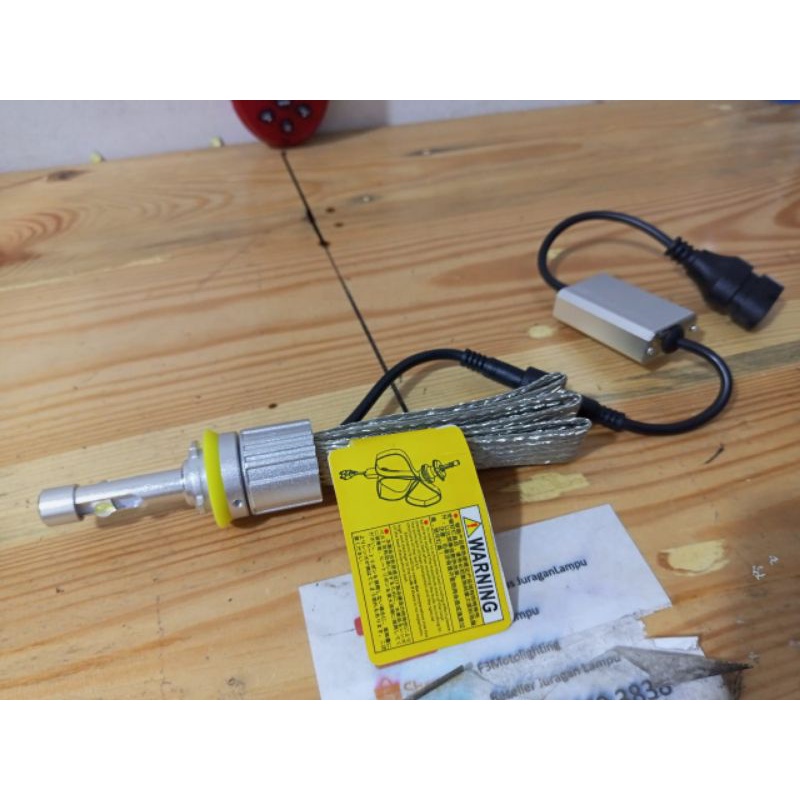 led H4 dan H8 H9 H11 H16 xhp50 tanpa kipas