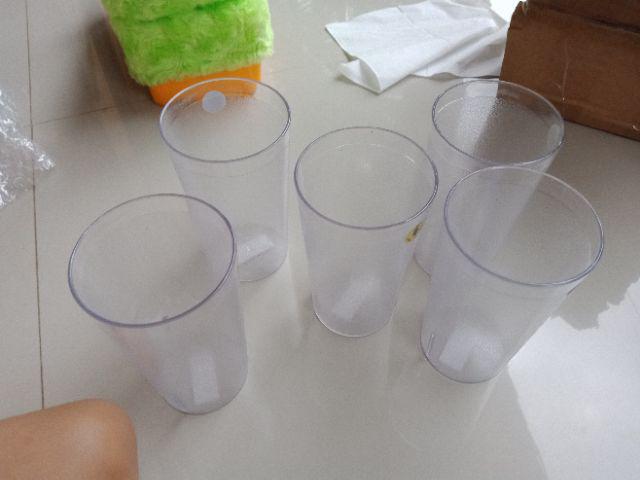 Gelas Cangkir Tempat Minum Owl 350 Ml Acrilik