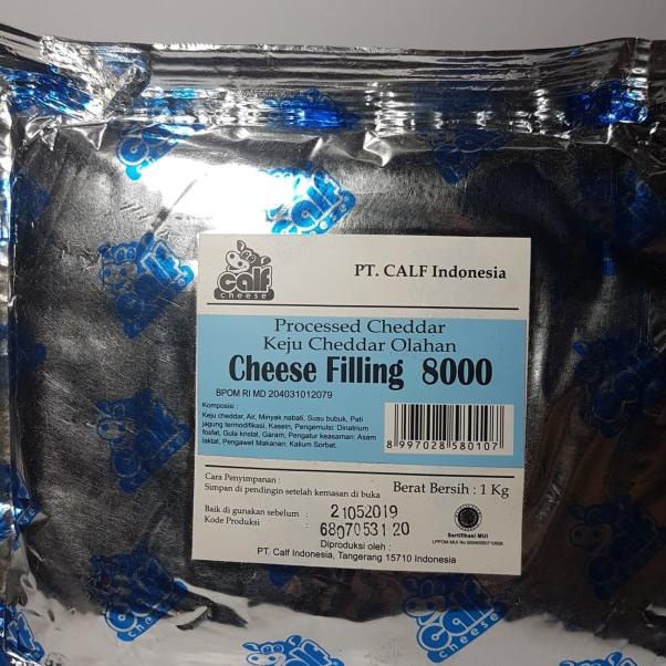 

CHEESE FILLING 8000 MERK CALF CHEESE 1KG