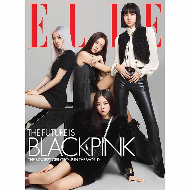POSTER BLACKPINK ELLE KOREA - Dekorasi Kamar, Poster Aesthetic, Poster Terbaru, Wall Decor Blackpink